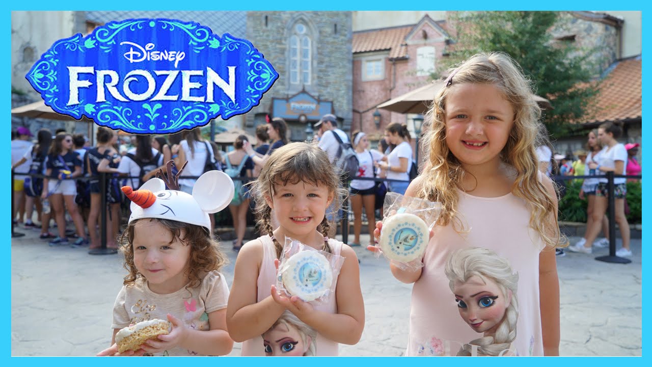 Disney World Visit The Frozen Ride and Meeting the Real Life Frozen