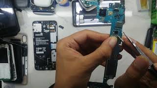 Samsung j7 prime not charger اصلاح عطل الشحن