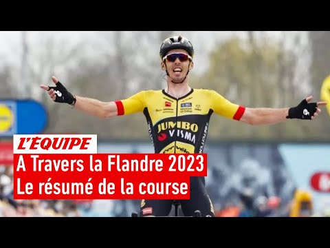 À Travers la Flandre 2023 - Le numéro solitaire de Christophe Laporte pour remporter la classique