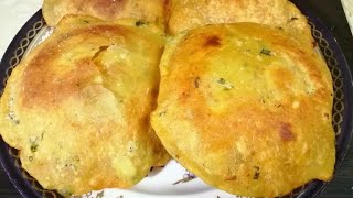 خبز البطاطس المنفوخ على الطريقة الهنديه  طعمه حكاية يستحق التجربة - مطبخك مع هبه رشوان