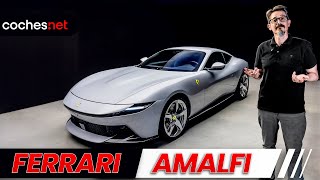 Ferrari AMALFI, the NEW ROMA V8 Gran Turismo | News / Review in Spanish | coches.net