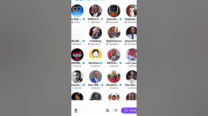 PRESIDENT RUTO ON X SPACE