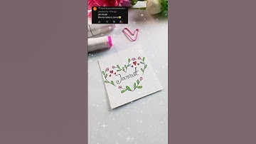 Drop your name in the comments..#art #name #cards #shorts