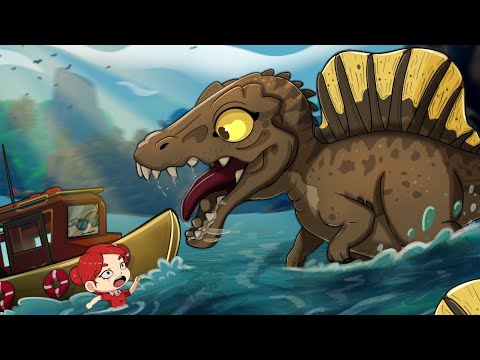Baby Spino (Spinosaurus) | Jurassic World rebirth - Animation 3