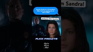 Sandra Bullock in Demolition Man had me saying yes to ANY mission 😭 #comedy #demolitionman #movies