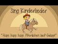 Hopp hopp hopp pferdchen lauf galopp  kinderlieder zum mitsingen  sing kinderlieder