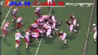 1993 SEC Championship Game: #9 Florida Gators vs. #16 Alabama Crimson Tide