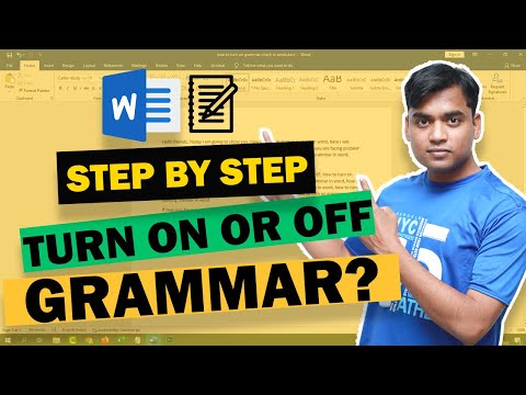Video: How To Enable The Grammar Correction Feature
