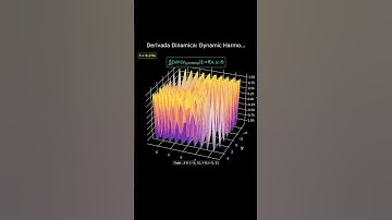 Mathematical Art: Dinamic Derivative, Dynamic Harmonic Surface | Dynamic 3D Function