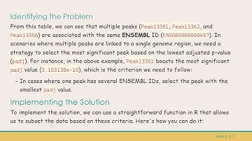 Mastering Dataframe Filtering: How to Extract the Most Significant Peak Based on p-Value