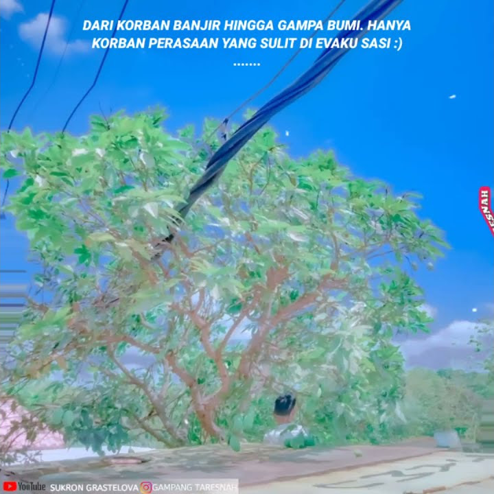 story wa hitz gempa bumi heee (perasaan)