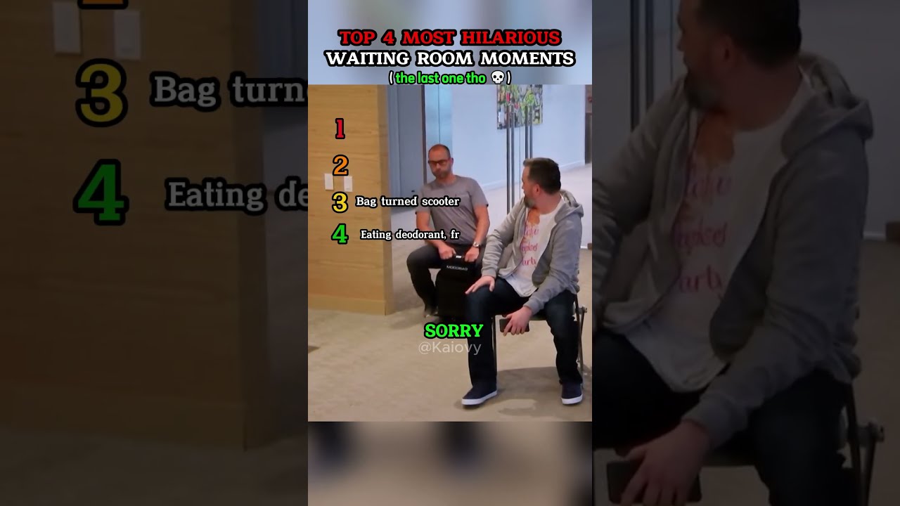 Top 4 Most Hilarious Waiting Room Moments Impractical Jokers 