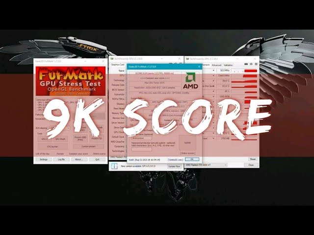 Automatisk hastighed paperback RX 6600 XT , (9K Score) FURMARK SCORE AND STRESS TEST (ASROCK  CHALLENGER)🔥🔥🔥 - YouTube