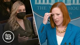 Reporter PICKS APART Psaki Over and Over Again in BRUTAL Series of Questions