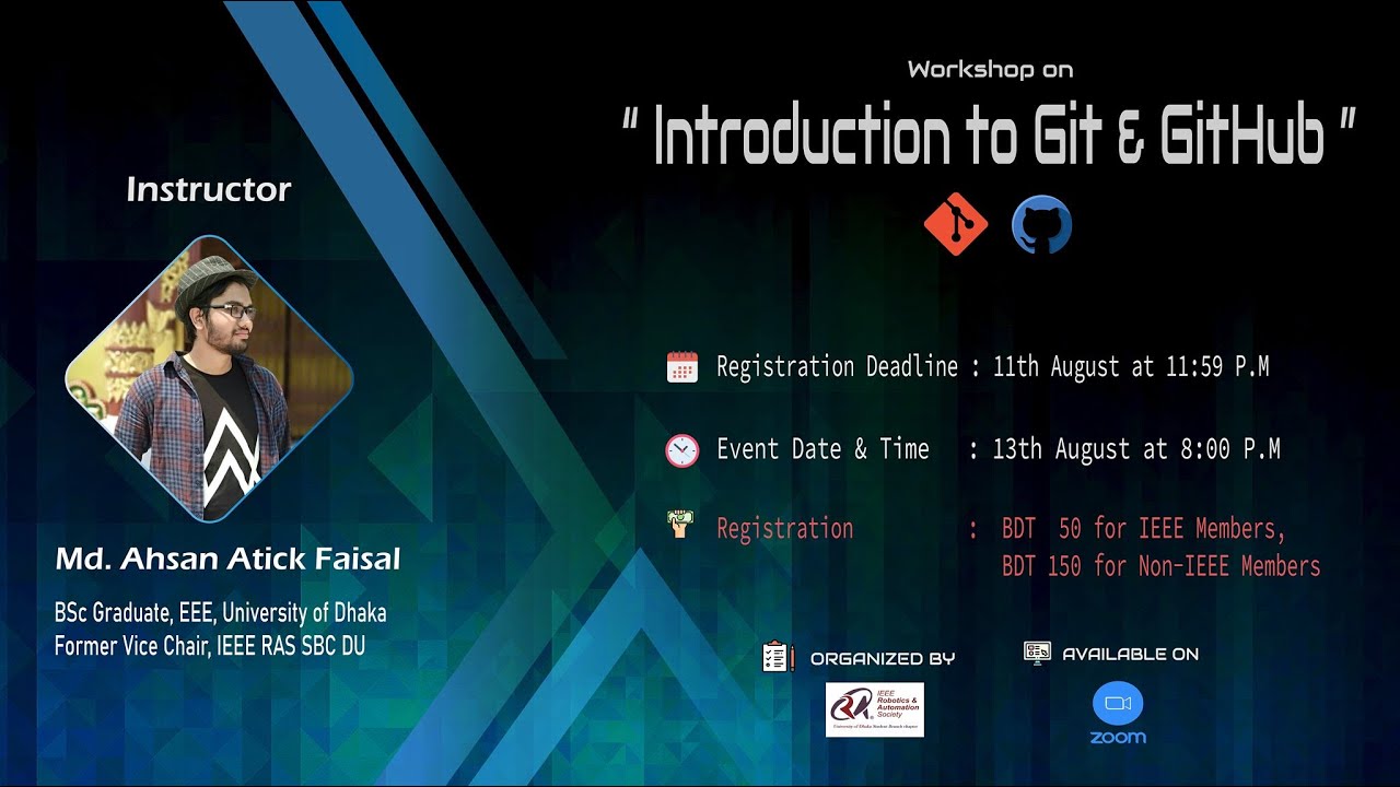 Workshop On "Introduction To Git And GitHub" - YouTube