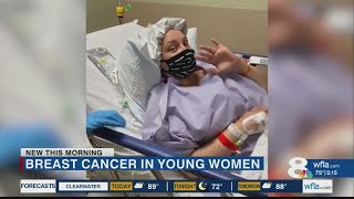 Woman diagnosed with breast cancer at early age