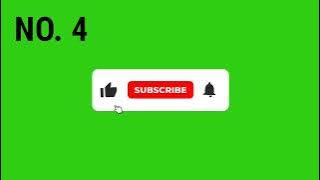 TOP 10 | mentahan green screen Tombol subscribe | freedownload link di deskripsi