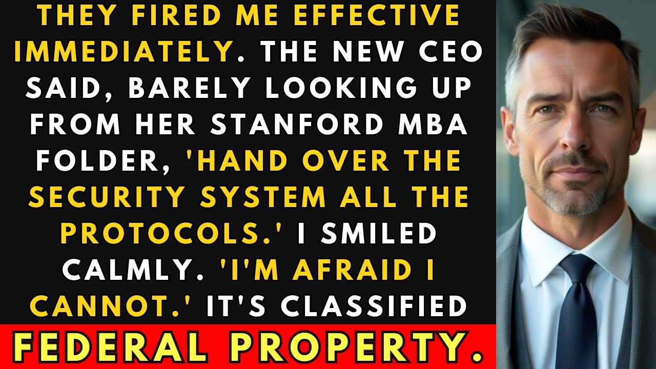 The New CEO Fired Me And Demanded My Security System — I Told Her It Was Classified | Office Revenge