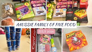 Aussie family of five - Grocery Haul
