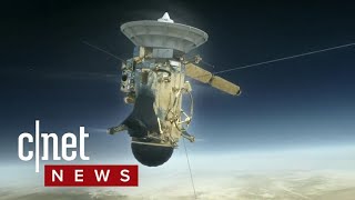 NASA's Cassini probe is on a collision course with Saturn