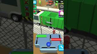 Garbage Truck 3D!!! | Gameplay(iOS/Android) #shorts screenshot 2