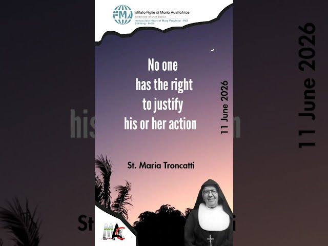 Inspirational Thoughts from St Maria Troncatti - Day 162#motivation #love # subscribers