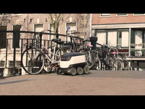 De Dominos Bezorgrobot