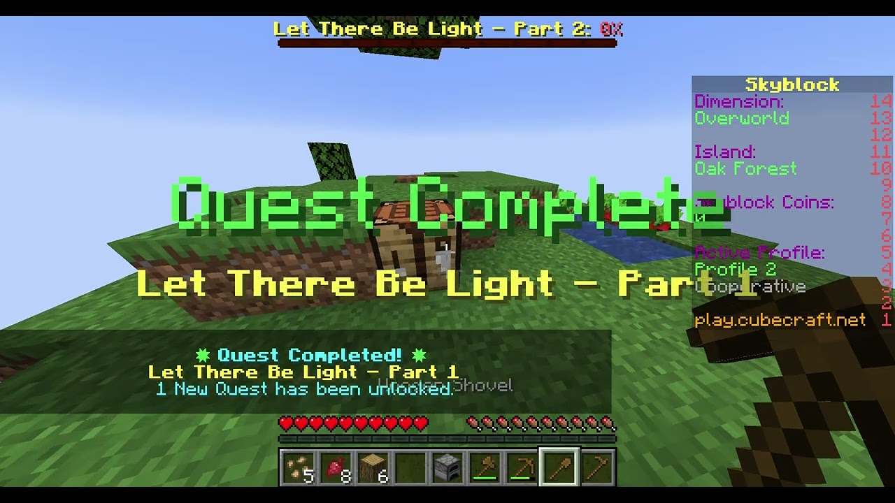 cubecraft skyblock episode 1 - YouTube