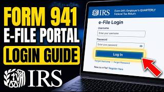 How to login to Form 941 e-file portal - Step By Step