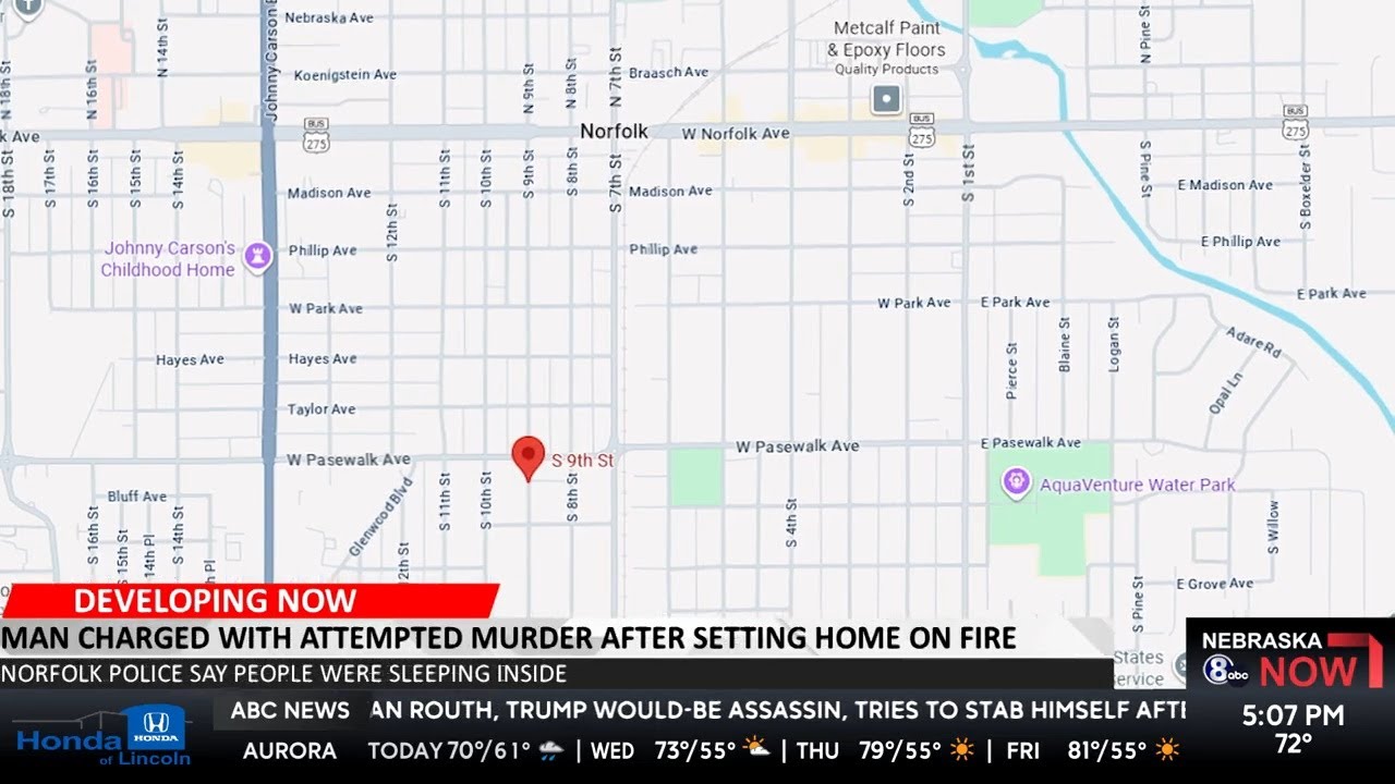 Norfolk man charged with attempted first-degree murder after starting ...