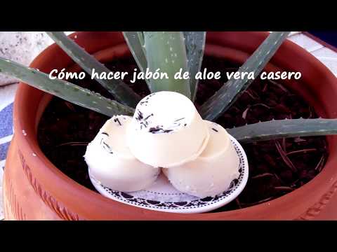 Cómo hacer jabón de Aloe Vera casero