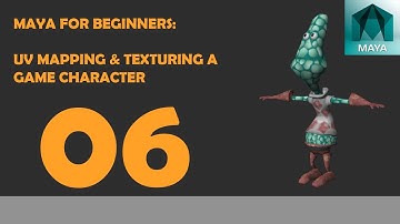 Texturing in Maya Tutorial: How to UV Map and Texture in Maya and Photoshop for Beginners Part 6