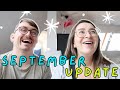 September Update (mom visits, baby is here, apartment news) - With Olivia