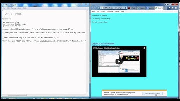 HTML lesson 4 - Embedding Youtube videos and google maps