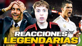 REACCIONES LEGENDARIAS A LOS JUGADORES EN EL FUTBOL (2024)  IMPRESIONANTE!