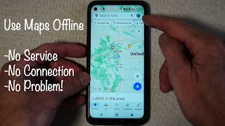 How to Use Maps Offline - No Service, No Wi-Fi Needed! screenshot 4