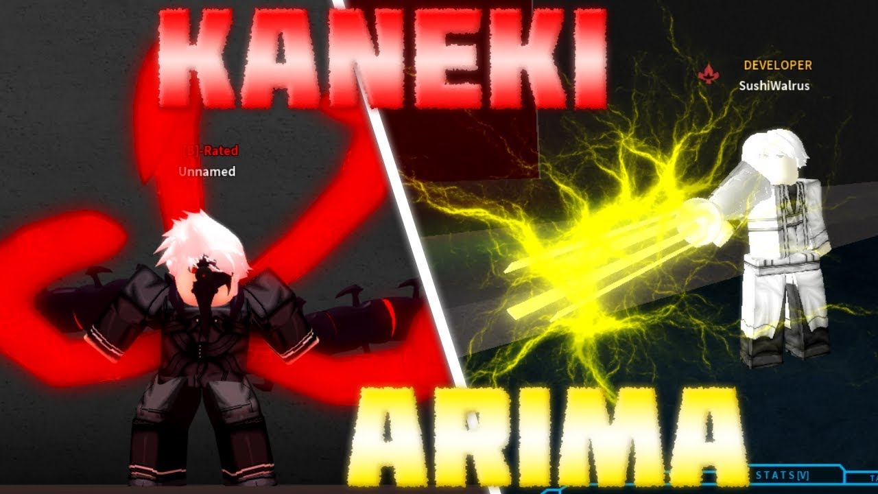 Ken Kaneki Vs Kishou Arima In Ro Ghoul Roblox Youtube