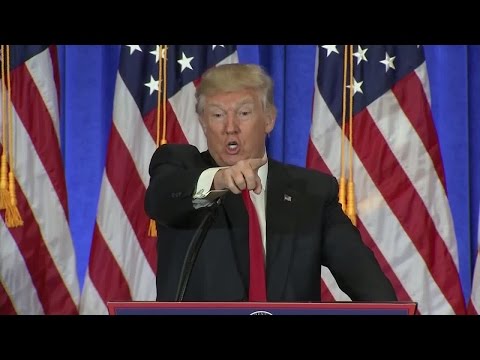 Donald Trump to CNN reporter: "Not you, your organization terrible! You're fake news!"