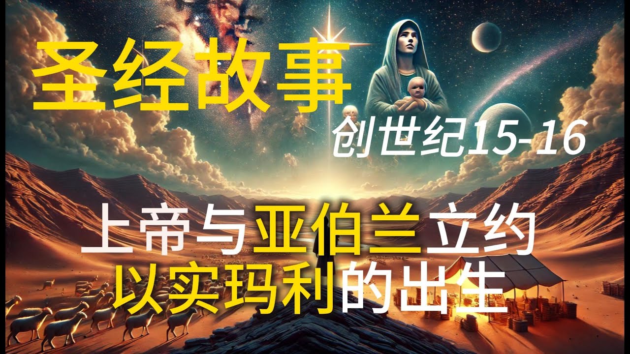 10.上帝与亚伯兰立约和以实玛利的出生#《上帝的应许:亚伯兰的星空之约 🌟| 史诗级3D动画故事 | 皮克斯风格 | 圣经故事》 - YouTube