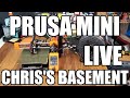 Starts 1:57 - Prusa Mini 3D Printer Build - Chris's Basement