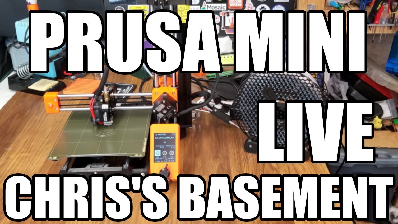Starts 1:57 - Prusa Mini 3D Printer Build - Chris's Basement - YouTube