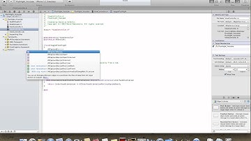 Flashlight iPhone App Tutorial Part 1