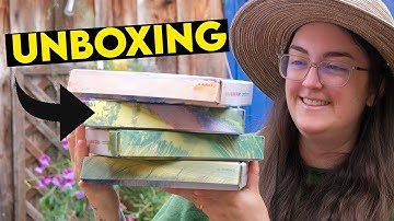Monthly Gouache Tutorial Boxes w/Craftamo ✶ UNBOXING! (live stream replay)