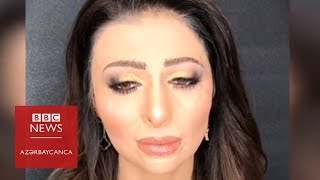 Yanan üzə makiyaj: Anar Ağakişiyevin bu videosu 5 milyona yaxın izlənib