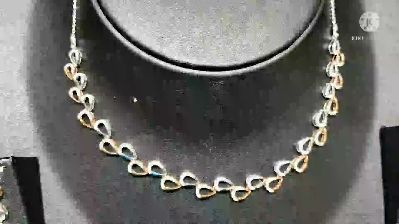 Tanishq Diamond Necklace Designs with 