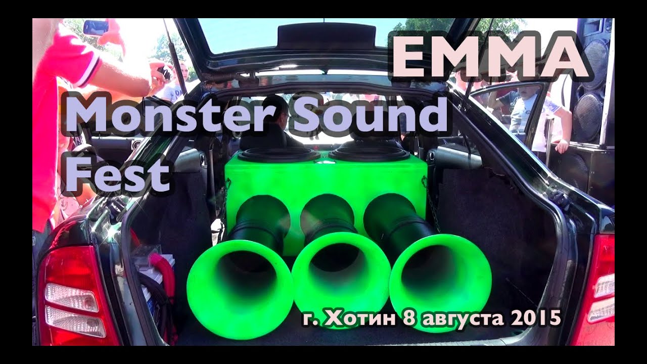 Клубный этап EMMA Украина г.Хотин и Monster Sound Fest stage V 8.8.2015