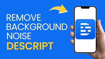 How to Remove Background Noise in Descript