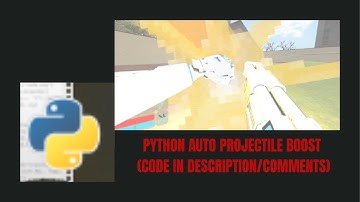 Python ULTRAKILL auto projectile boost program
