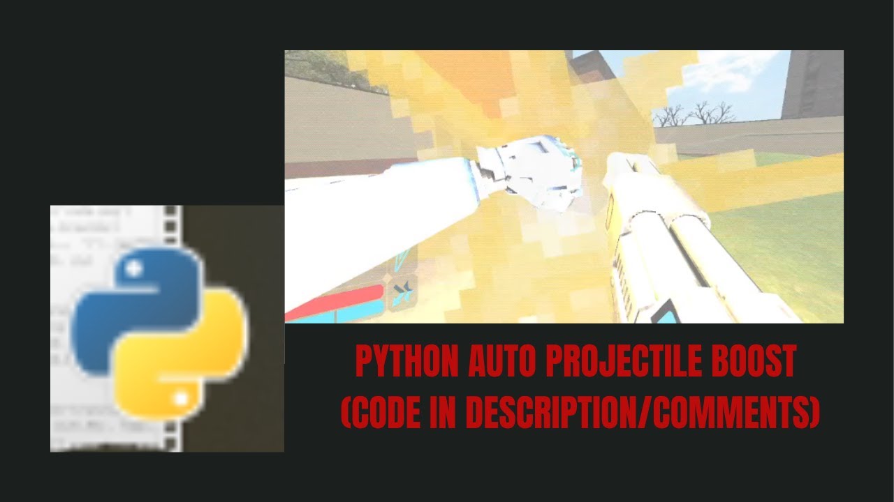Python ULTRAKILL auto projectile boost program - YouTube