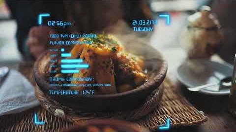 Food VR : Futuristic Virtual reality